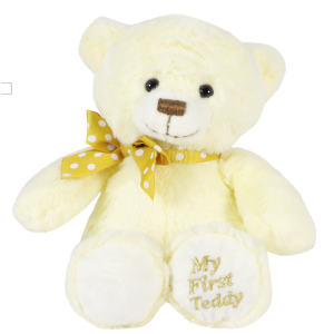Net zwanger cadeautje
"My first Teddy" 28 cm