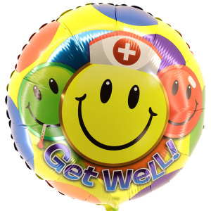 Ballon Get Well
Happy nurse