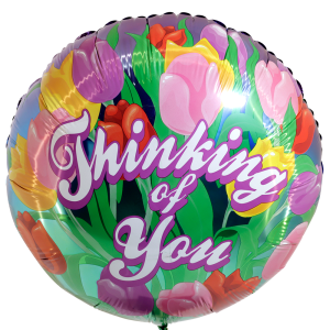 Factuur metgezel Cataract Heliumballon Ik denk aan jou Bestel vandaag nog