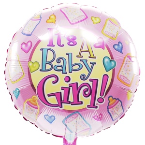 It's a baby girl  ballon
