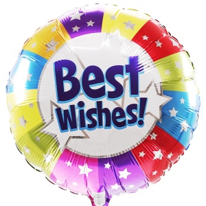 Best wishes 
helium ballon