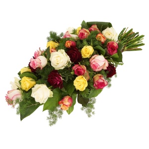 Rouwboeket
Mixed rozen ca. 55cm