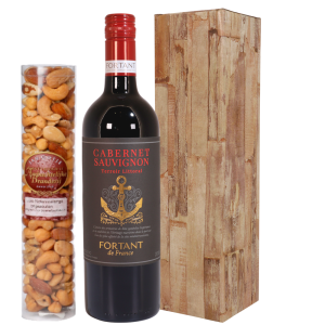 Fortant Rode wijn (fr)
+ gemengde noten