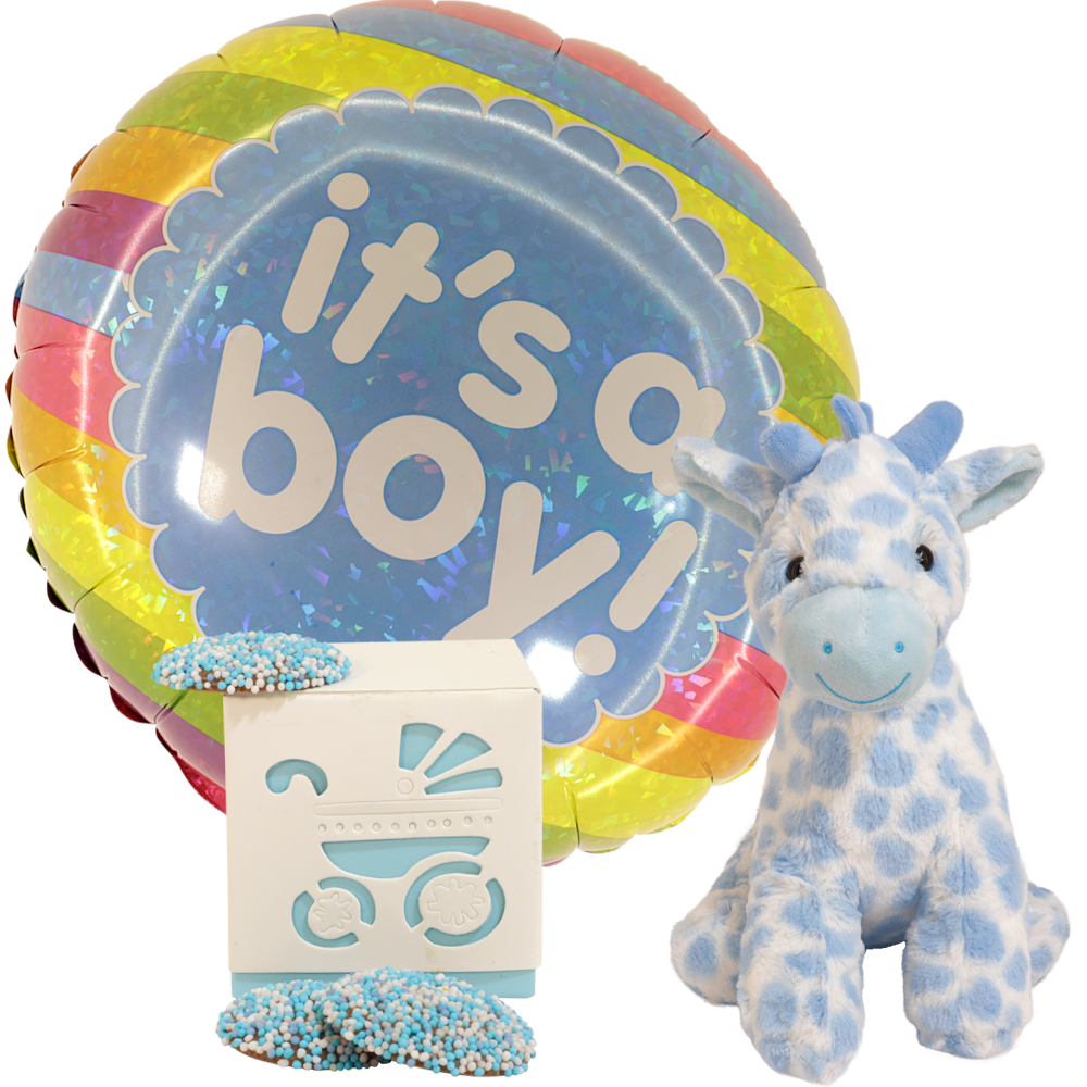 Giraffe geboorte pakket jongen