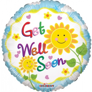 Get well soon
ballon zonnebloem