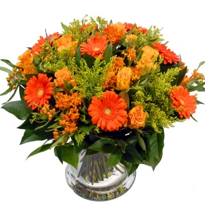 Bloemen boeket Oranje - Geel